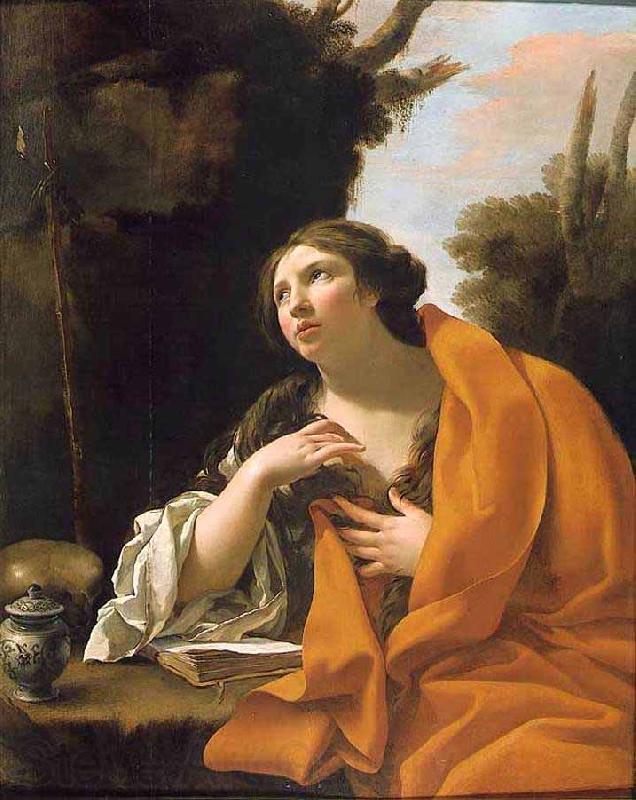 Simon Vouet The Penitent Magdalen France oil painting art